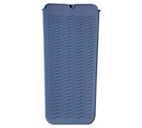 alisador de pelo de silicona,Estera de aislamiento térmico - Alfombrilla de protección contra quemaduras, alfombrilla portátil resistente al calor para rizadores, planchas planas y utensilios Ulapithi