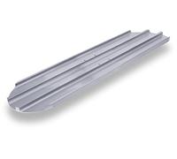 Alisador de suelos Marshalltown, alisador de pavimento, almohadilla de arrastre Cuchilla de recambio con extremos redondeados de magnesio, tamaño del alisador: 914x203 mm