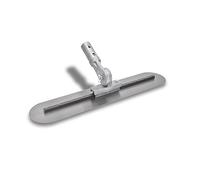 Alisador de suelos Marshalltown, alisador de pavimento, parche que incluye una articulación basculante ajustable con extremos redondeados, de acero al carbono, tamaño del alisador: 762x127 mm