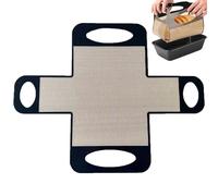 Alisadores para Hornear para Hornear | Alfombra resistente al calor y reutilizable sin clebrig, alfombra de embalaje de pan para correa de soporte de pan, para repostería colecciones de