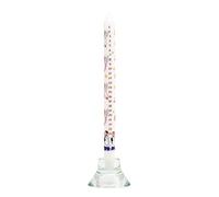 Alison Gardiner Heavenly Angel Remembrance - Vela de cera de coro azul de Navidad, 12 horas de combustión, 29,5 cm de alto