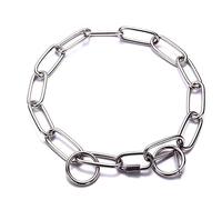 Alistacc Collar De Perrocollar De Perro De Cadena De Acero Inoxidable P Perro Grande Perro De Oro Perro Perdiguero De Oro Collar De Perro De Entrenamiento @ 4Mm * 70Cm