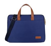 Aliuciku 14 15.6 Pulgadas Funda Portátil Bolsa Bandolera Ordenador Maletin Portátil para, con Bolsillos para Guardar Accesorios (Color : Darkblue, Size : 14 Inch)