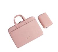 Aliuciku Bolsa para Portátil De 13,3 14 15,6 Pulgadas, Maletín con Asa Funda Protectora Impermeable Maletín De Computadora (Color : Pink-B, Size : 15.6-16 Inch)