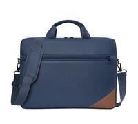 Aliuciku Bolsa para Portátil De 15,6 Pulgadas, Maletín Bandoleras De Hombro De Viaje con Correa Ajustable (Color : Darkblue, Size : 15.6 Inch)