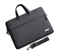 Aliuciku Funda De Transporte para Ordenador Portátil 13 14 15,6 Bandolera para Portátil Maletín Computadora (Color : DrakGray A, Size : 15.6inch)