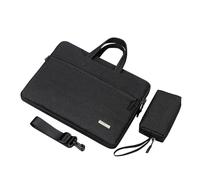 Aliuciku Funda De Transporte para Ordenador Portátil 13 14 15,6 Bandolera para Portátil Maletín Computadora (Color : Black B, Size : 13.3inch)