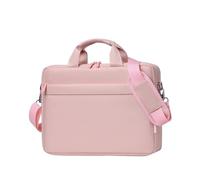 Aliuciku Funda para Portátil Maletín, Bolsa De Hombro, 14.1 15.6 16.1 Pulgadas Funda para Portátiles Maletín Funda Bandolera para (Color : Pink, Size : 15.6-16.1 Inch)