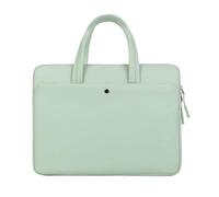 Aliuciku Funda Portatil 13,3 14 15,6 Pulgadas Funda Ordenador PC Maletín Antigolpes Funda Protectora para Portátiles (Color : Lightgreen, Size : 14-14.6inch)