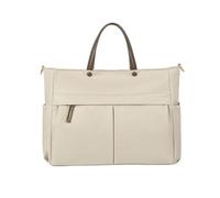 Aliuciku Funda Portátil De 14 Pulgadas con Correa Ajustable para Mujer Bolsa De Transporte para Ordenador Maletín De Protección para Portátiles (Size : Beige)