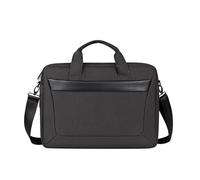 Aliuciku Maletin Ordenador Portatil 13,3 14,1-15,4 Pulgadas Hombre Mujer Bolso Bandolera para Portátiles Protectora Trabajo Bolsa (Color : Black, Size : 14.1-15.4 Inch)