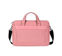 Aliuciku Maletin Ordenador Portatil 13,3 14,1-15,4 Pulgadas Hombre Mujer Bolso Bandolera para Portátiles Protectora Trabajo Bolsa (Color : Pink, Size : 13.3 Inch)