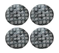 Aliuciku Pack 4 Cojines para Silla, Grueso Tatami Cojín de Silla Redondo para el Hogar Oficina Comedor(B-18,50x50cm)