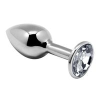 Alive Anal Pleasure Mini Plug Metal Blanco Talla S 1ud