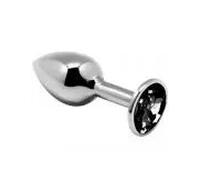 Alive Anal Pleasure Mini Plug Metal Negro Talla L 1ud