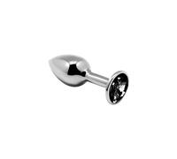 Alive Anal Pleasure Mini Plug Metal Negro Talla S 1ud