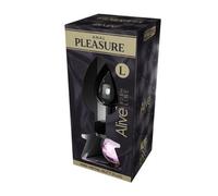 Alive - anal pleasure mini plug metal rosa talla l