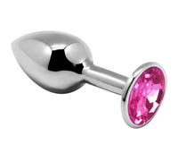 Alive - anal pleasure mini plug metal rosa talla s