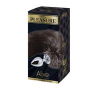 Alive Anal Pleasure Plug Metal Cola de Zorro Talla M 1ud
