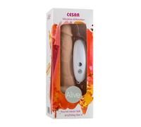 ALIVE Cesar Vibrador Realista - Experiencia Única Con Vibración Y Rotación