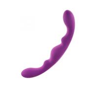 Alive Luna Dildo Doble Penetración Silicona Violeta 25cm 1ud