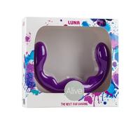 Alive - luna dildo doble penetracion silicona violeta 25 cm