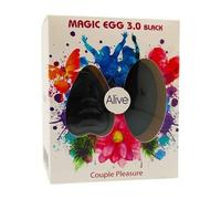 Alive Magic Egg 3.0 Huevo Vibrador Control Remoto Negro 1ud