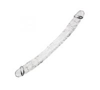 ALIVE - SUPREME PENE REALISTICO DOBLE TRANSPARENTE 38.5 CM