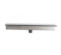 Aliviadero de Fuente de Cascada, Salida de Cascada Decorativa de Acero Inoxidable 304, Cascada para Patio, Jardín, Villa, Piscina (500MM)