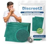 Alivio de gas para adultos, elimina el olor y el sonido, ayuda a la ropa interior de carbón flatulencia. Almohadillas de alivio de gas Flatulence. Alivio de gas: absorbedor, desodorizante,