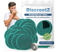 Alivio de gases de flatulencia, elimina el olor y el ruido hasta un 100 %. Alivio de gases malos, almohadillas de flatulencia de carbón. Dieta baja en carbohidratos, síndrome del intestino irritable,