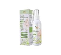 Alivio de la congestión nasal de aguamarina: spray nasal de alivio instantáneo para alergias y congestión (100 ml)