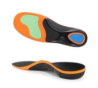 Alivio de La Fascitis Plantar, Insertos de Zapatos de Soporte de Arco Alto para Hombres y Mujeres, Plantillas de Zapatos de Bota de Trabajo Atléticas Ortopédicas para Dolor de Pie Plano