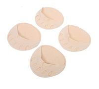 Alivio del dolor del estrés Inserciones suaves de calzado en el antepié, plantilla de parche en el antepié, 2 pares de zapatos casuales(Skin color)