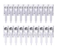 ALIWOD 12 pines 36 pines Micro cartucho de aguja para A6/M5/M7/N2 Microneedling Pen 20 piezas desechables de repuesto de agujas de bayoneta, 10 unidades x 12 pines, 10 unidades x 36 pines 0,25 mm