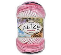 Alize 1602 Burcum Batik - Ovillo de lana (100 g, 30 selecciones)