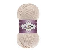 Alize Cotton Gold - Ovillo de lana (100 g, certificado OEKO TEX 401)