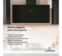 AlizeEdge Campana extractora | Táctil | Plana | Silenciosa | Encastrable | A+ Klarstein