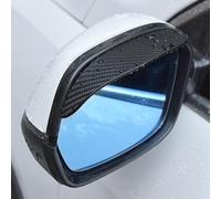 ALJLA 2 Pieza Deflector De Lluvia para Espejo Retrovisor para Buick Rendezvous 2001-2007 GMT 360,Fibra De Carbono Parasol,Protector Adhesivo Anti-Lluvia Y Anti-Nieve-Fácil De Instalar