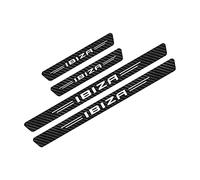 ALJLA 4 Piezas Pegatinas Protective de Umbral de Puerta de Coche para Seat Ibiza, Pegatina para Umbral De Coche, Protección Antiarañazos para Umbrales De Puertas