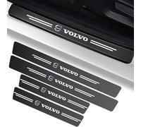 ALJLA 4 Piezas Pegatinas Protective de Umbral de Puerta de Coche para Volvo 480 1986-1995, Pegatina para Umbral De Coche, Protección Antiarañazos para Umbrales De Puertas