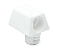 ALK FABRICACIÓN EUROPEA - ENSAMBLE ESCUADRA MONTAJE DIRECTO NYLON BLANCO TRAPEZ