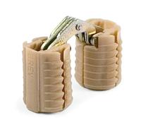 ALK FABRICACIÓN EUROPEA - PRIMA BISAGRA DE MESA INVISIBLE REDONDA ø DIÁMETRO 14 ACABADO BEIGE