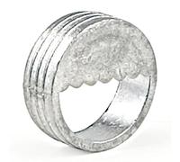 ALK FABRICACIÓN EUROPEA - SOPORTE EMBUTIR CILINDRICO d30x12mm ZINCADO