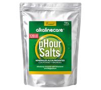 Alkaline Care pHour Salts Polvo - Suplemento para Remineralización, Energía y Digestión | 4 Sales Carbonatadas - Bicarbonato de Sodio, Potasio, Calcio, Carbonato de Magnesio (720g)