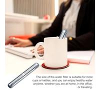 Alkaline Water Wand- Hydrogen Filter Waters Purifier Portable Stainless Steel, Effective And Convenient Alkaline Water Stick For Traveling Offices Home Daily Hydration And Healthy Lifestyle