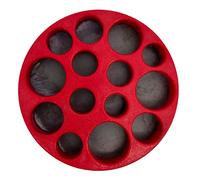 Alkan Organizador magnético redondo para llaves de vaso de 3/8" (10,0 mm), espacio para 14 insertos (soporte magnético)