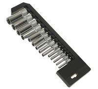 Alkan-Werkzeug - Llaves largas con inserciones TORX, perfiles E 1/4"" 3/8"" 1/2"", E4-E24, 14 piezas, cromo-vanadio-acero