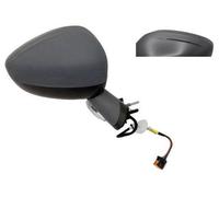 ALKAR 6156868 Espejo retrovisor calefactable con sensor de temperatura abatible eléctricamente convexo con iluminación ambiental derecha Compatible con CITROËN C4 II Hatchback NC