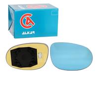 Alkar Cristal de espejo retrovisor exterior 6432554 convexo cristal azul térmico derecho con soporte